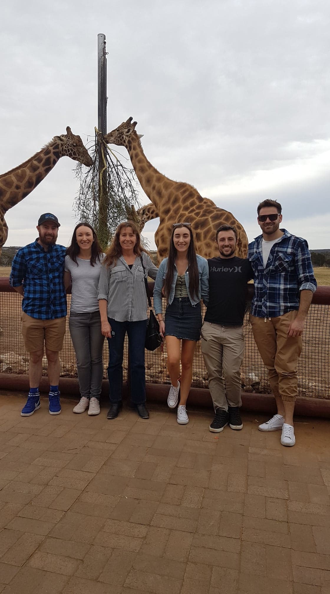 Some of the family at Monarto Zoo