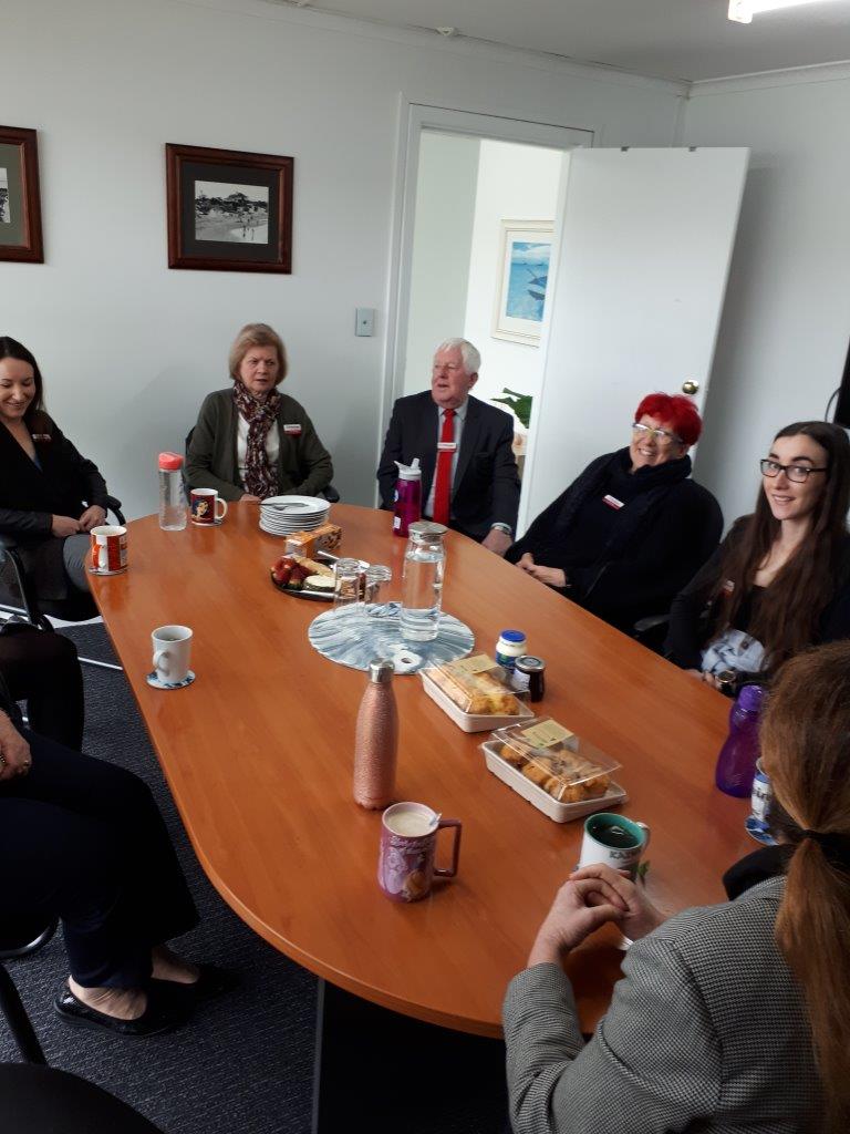 Welcome morning tea for Pam Proctor, Property Manager at Professionals Christies Beach real estate agency